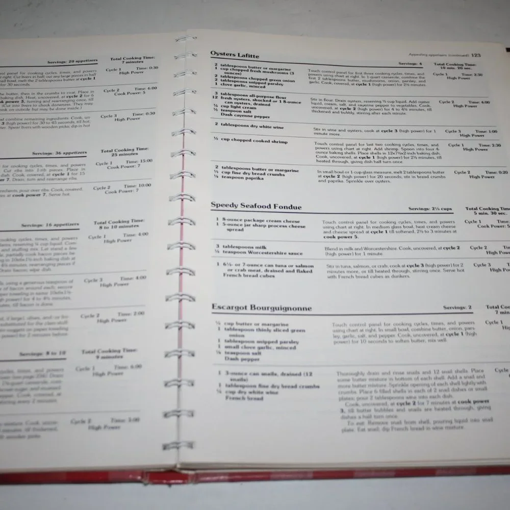 Vintage 1977 Whirlpool Micro Menus Cookbook (BL)